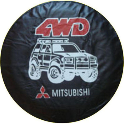 Чехол запасного колеса для Mitsubishi размер 15, 16, 17 дюймов